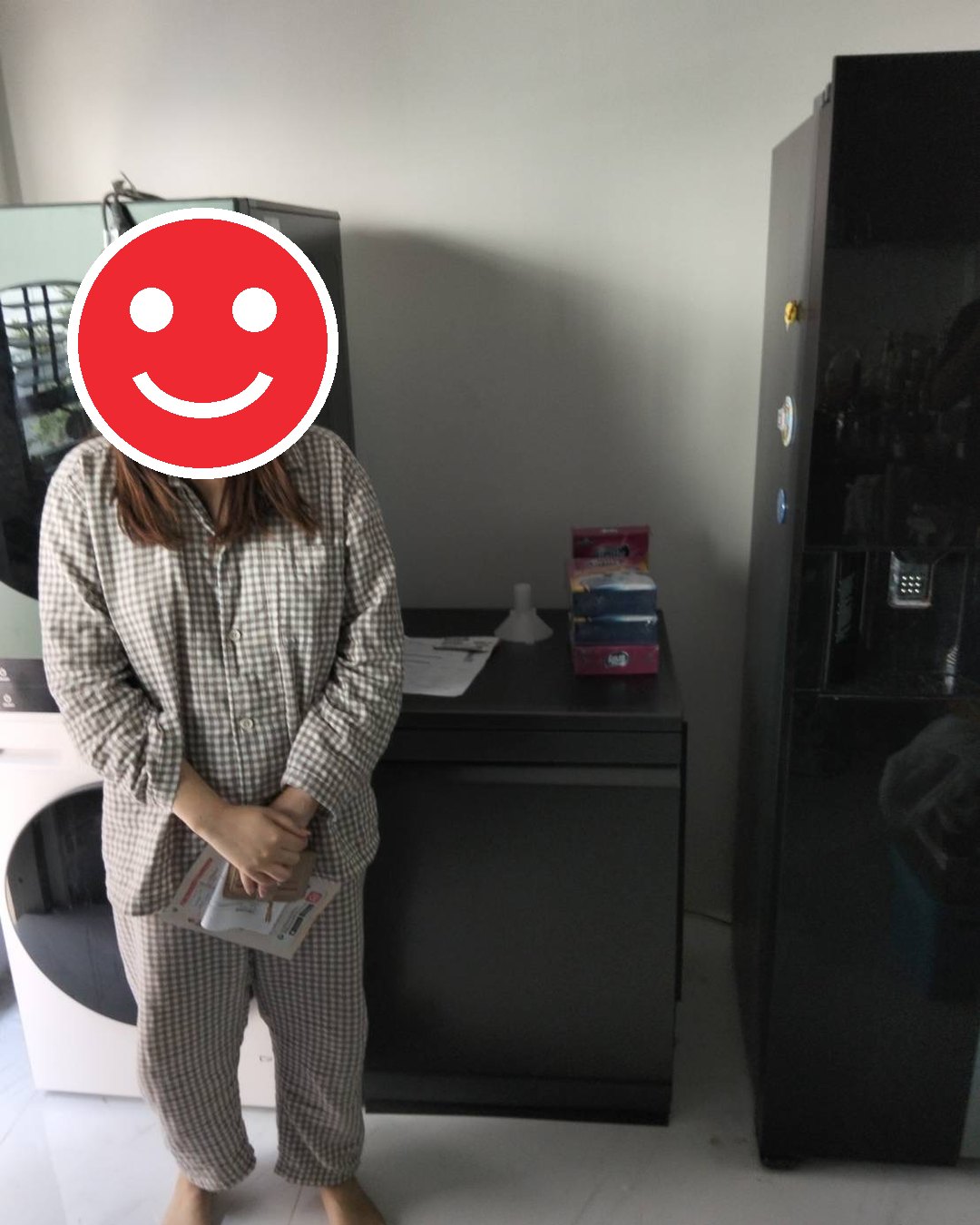 ตู้เย็นใหม่เข้าบ้าน