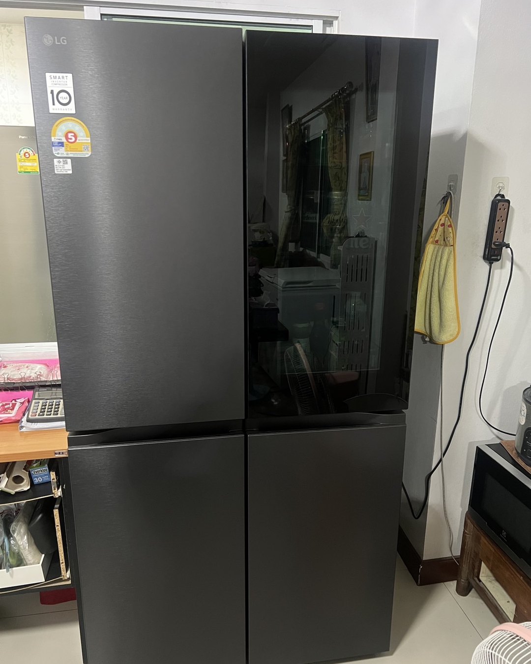 ตู้เย็นใบใหญ่ เข้าบ้านแล้ว
