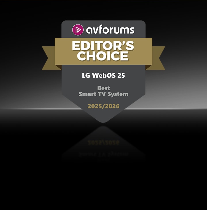 webOS ที่ได้รับรางวัลการันตีคุณภาพ พร้อมการปกป้องด้วย LG Shield