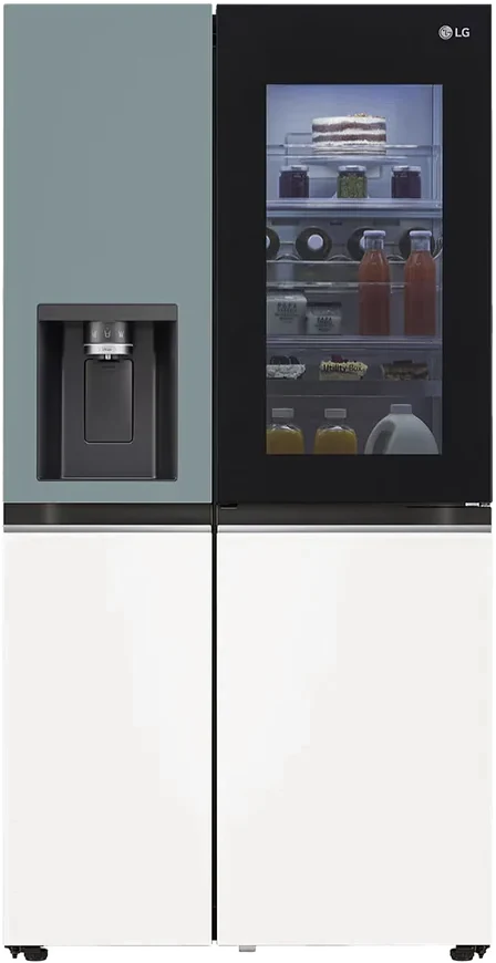 ตู้เย็น Instaview Side by Side 22.4 คิว GC-X257CMEW Smart Inverter Compressor™