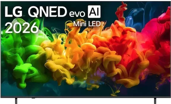 ทีวี 75" LG QNED evo AI Mini LED QNED80 4K Smart TV 2026 รุ่น 75QNED86BSA